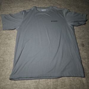 Columbia Omni Wick Men’s Short Sleeve Performance Tee — Gray